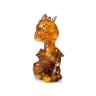Подарочная фигурка из янтаря «Дракоша» — как символ нового 2024 года