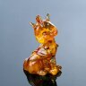 Подарочная фигурка из янтаря «Дракоша» — как символ нового 2024 года