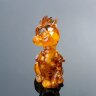 Подарочная фигурка из янтаря «Дракоша» — как символ нового 2024 года