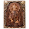 Большая резная икона «Олег Брянский» в подарок христианскому дому