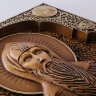 Большая резная икона «Олег Брянский» в подарок христианскому дому