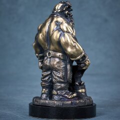 Авторская статуэтка из бронзы «Кузнец оружейник» в подарок металлургу