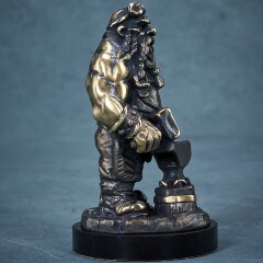 Авторская статуэтка из бронзы «Кузнец оружейник» в подарок металлургу