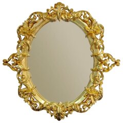 Резное зеркало «Солнце»