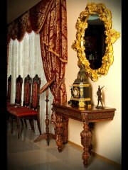 Резное зеркало «Солнце»