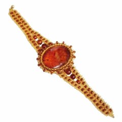 Браслет из янтаря «Графиня»