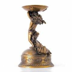 Бронзовый подсвечник «Водолей» для интерьера дома
