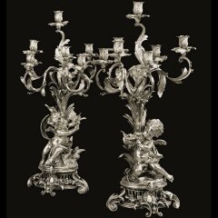 Бронзовые подсвечники «Эдем»