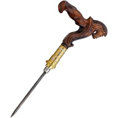 Резная трость ручной работы «Лошадь» со скрытым клинком