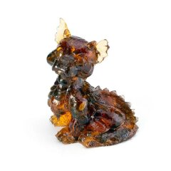 Подарочная фигурка из янтаря «Дракошка» — как символ нового 2024 года