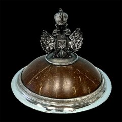 Серебряный кубок «Россия» в стиле работ Фаберже — Премиум подарки