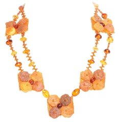 Колье из янтаря «Радость»