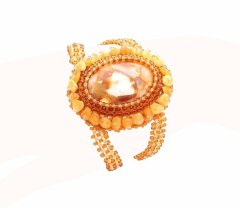 Браслет из янтаря «Грация»