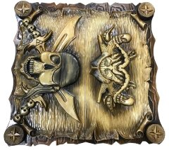 Резные нарды «Пираты Карибского моря»