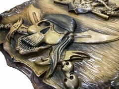 Резные нарды «Пираты Карибского моря»