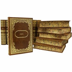 Собрание книг «Библиотека зарубежной классики» в кожаном переплёте