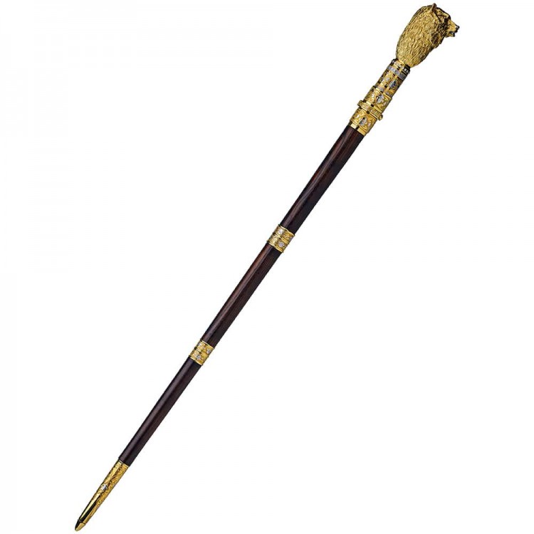 Позолоченная трость ручной работы «Медведь» с клинком купить с ...