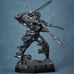 Абстрактная фигурка из бронзы «Музыка войны» в виде арт объекта