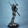 Абстрактная фигурка из бронзы «Музыка войны» в виде арт объекта