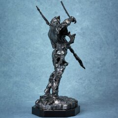 Абстрактная фигурка из бронзы «Музыка войны» в виде арт объекта