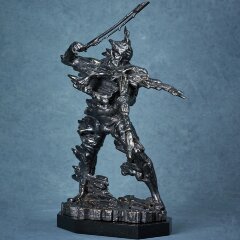 Абстрактная фигурка из бронзы «Музыка войны» в виде арт объекта