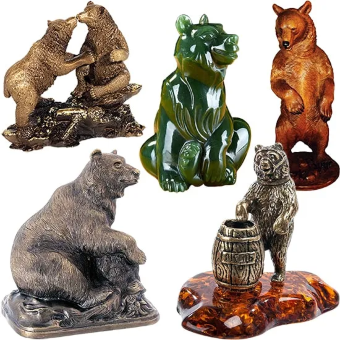 Фигурки медведя