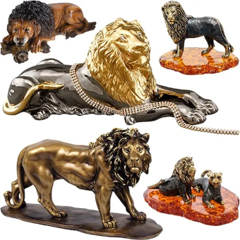 Фигурки львов