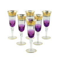 Хрустальные бокалы для шампанского «LUCIANA»