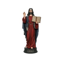 Сувенирная статуэтка «Иисус с Ветхим Заветом» из искусственного камня